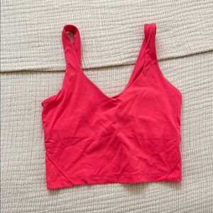 Women’s Soft V-Neck Bralette - Hot Pink